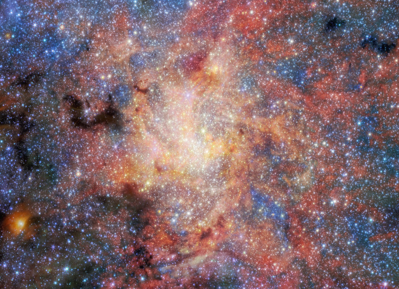 Source picture for: Dust and Water in Sagittarius A*